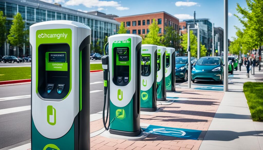 Bornes de recharge pour les collectivités et entreprises
