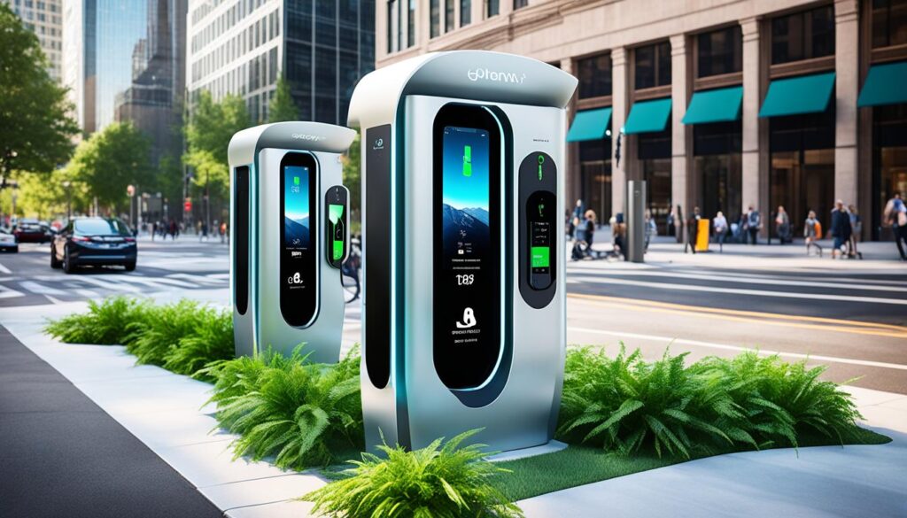 borne de recharge intelligente